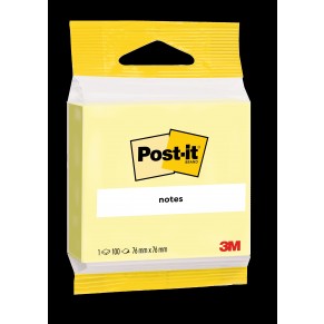 POST-IT® Haftnotizen 6820GB 1 Block 100 Blatt 76 x 76 mm gelb