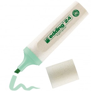 EDDING Textmarker EcoLine 24 mit Keilspitze 2-5mm pastellgrün