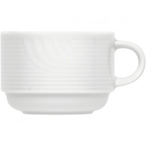 BAUSCHER Kaffeetasse Carat 220 ml weiß