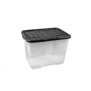 CEP Aufbewahrungsbox Curve 24 l mit Deckel transparent