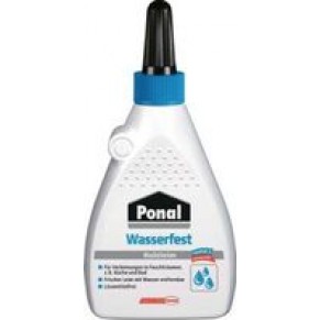 PONAL Holzleim 1680331 wasserfest 120 g weiß