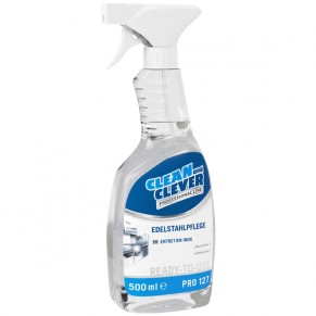 CLEAN & CLEVER Edelstahlpflege PRO 127 500 ml