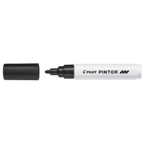 PILOT Kreativmarker Pintor 6 Stück M schwarz