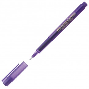 FABER-CASTELL Fineliner 1554 Broadpen 0,8 mm violett