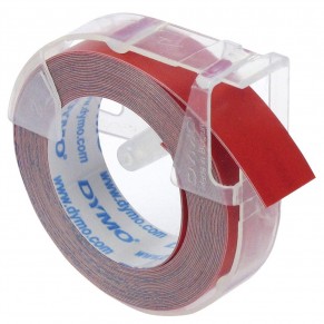 DYMO Prägeband 520102 9 mm x 3 m glänzend rot