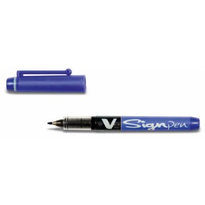 PILOT Faserschreiber V-Sign Pen 0,6 mm blau