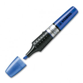 STABILO Textmarker Luminator mit Keilspitze 2-5mm royalblau