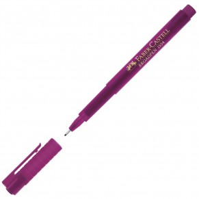 FABER-CASTELL Fineliner 1554 Broadpen 0,8 mm magenta