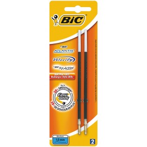 BIC Kugelschreibermine Easy Glide 0,32 mm 2 Stück blau