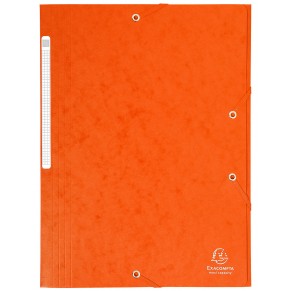 EXACOMPTA Flügelmappe Multiform 17117H A4 mit Gummizug orange