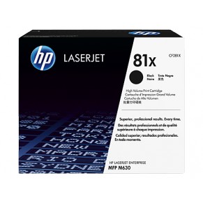 HP Toner Nr. 81X 25.000 Seiten schwarz