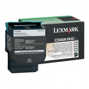 LEXMARK Toner Return C540A1KG black 1K