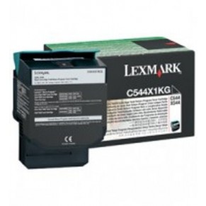 LEXMARK Toner Return C544X1KG black XHY 6K