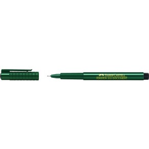 FABER-CASTELL Fineliner 151199 Finepen 0,4 mm schwarz