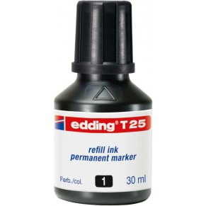 EDDING Nachfülltinte T25 30 ml schwarz