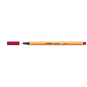 STABILO Fineliner Point 88 0,4 mm dunkelrot