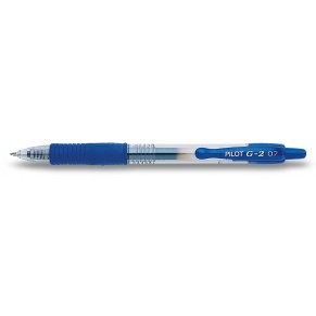 PILOT Gelschreiber G2-7 klassik 0,4 mm blau