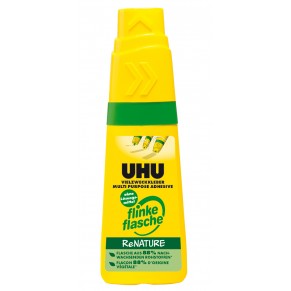 UHU Alleskleber ReNature Flinke Flasche 40 g transparent