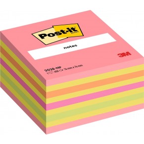 POST-IT® Haftnotizwürfel 2028NP 450 Blatt 76 x 76 mm mehrfarbig