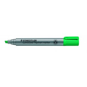 STAEDTLER Flipchartmarker Lumocolor® 356B mit Keilspitze 2-5 mm grün