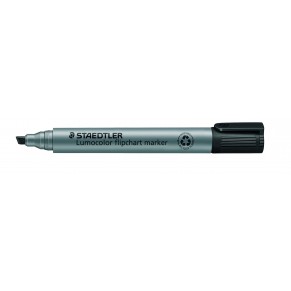 STAEDTLER Flipchartmarker Lumocolor® 356B mit Keilspitze 2-5 mm schwarz