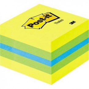 POST-IT® Haftnotizwürel 2051L 400 Blatt 51 x 51 mm mehrfarbig