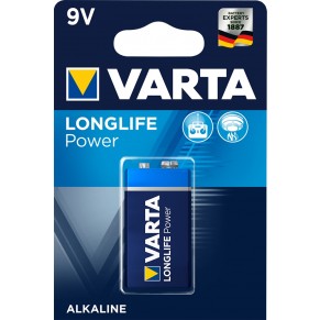 VARTA Batterien Longlife Power 9 Volt