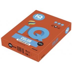 IQ Color Kopierpapier DIN A4 80 g/m² 500 Blatt ziegelrot