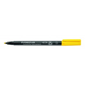 STAEDTLER OHP-Stift Lumocolor® 314 permanent 1-2,5 mm gelb