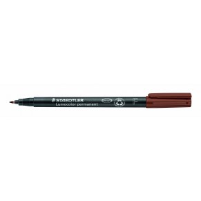 STAEDTLER OHP-Stift Lumocolor® 318 permanent 0,6 mm braun