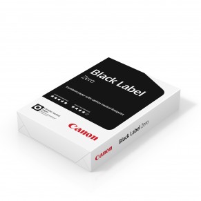 CANON Kopierpapier Black Label Zero TCF CO² DIN A4 500 Blatt 80 g/m² weiß