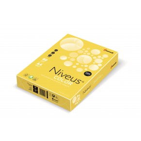 NIVEUS Color intensiv Kopierpapier DIN A4 160 g/m² 250 Blatt kanariengelb