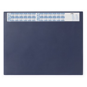 DURABLE Schreibunterlage mit Jahreskalender 65 x 52 cm blau