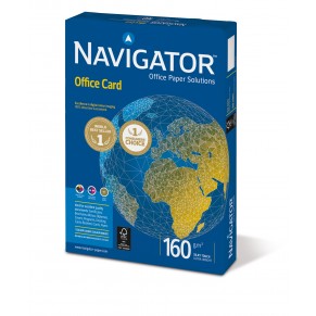 NAVIGATOR Kopierpapier Office Card DIN A4 160 g/m² 250 Blatt weiß