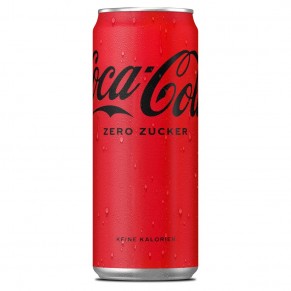 COCA COLA Zero 0,33 Liter Dose