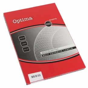 OPTIMA Etiketten 32086 2.700 Stück 70x32 mm weiß