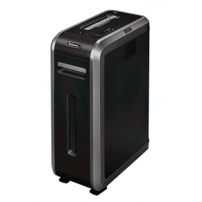 FELLOWES Aktenvernichter Powershred® 125i 5,8 mm Streifenschnitt P-2 schwarz/silber