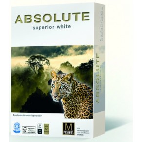 PRIMUS Kopierpapier Absolute Recycling DIN A4 500 Blatt 80 g/m² weiß