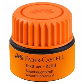 FABER-CASTELL Nachfülltinte 1549 für Textmarker 30 ml orange