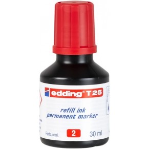 EDDING Nachfülltinte T25 30 ml rot