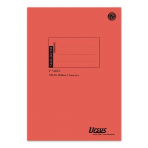 URSUS Spaltenbuch T540/3 A5 40 Blatt