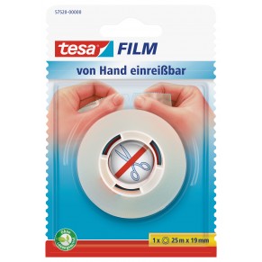 TESA Klebeband 57520 19 mm x 25 m transparent