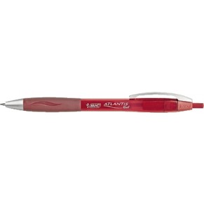 BIC Druckkugelschreiber Atlantis 88713 0,4 mm rot