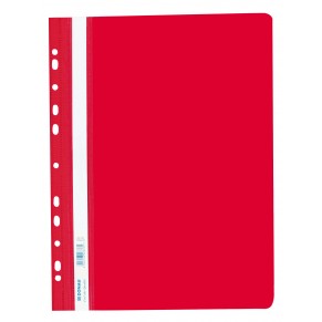 DONAU Schnellhefter 1704 A4 Multilochung rot