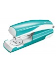 LEITZ Büroheftgerät NeXXt WOW 5502 30 Blatt Metall eisblau-metallic