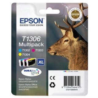 EPSON Tinte Multipack T1306 1x3 color