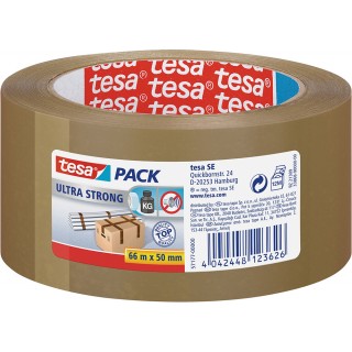 TESA Verpackungsband 57177 ultra strong 50 mm x 66 m braun