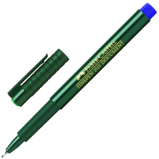 FABER-CASTELL Fineliner 151121 Finepen 0,4 mm blau