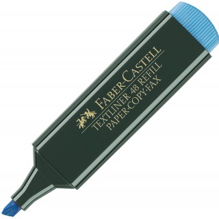 FABER-CASTELL Textmarker 48 Refill blau