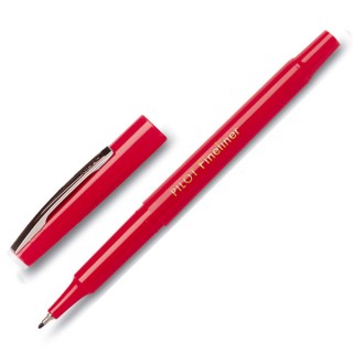 PILOT Fineliner mit Faserspitze 0,4 mm rot